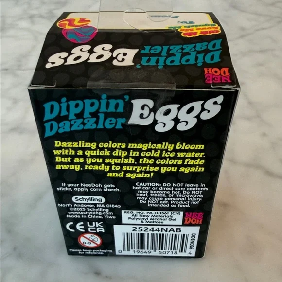 NWT Nee Doh Color-Changing Squishy Egg - Picture 3 of 7